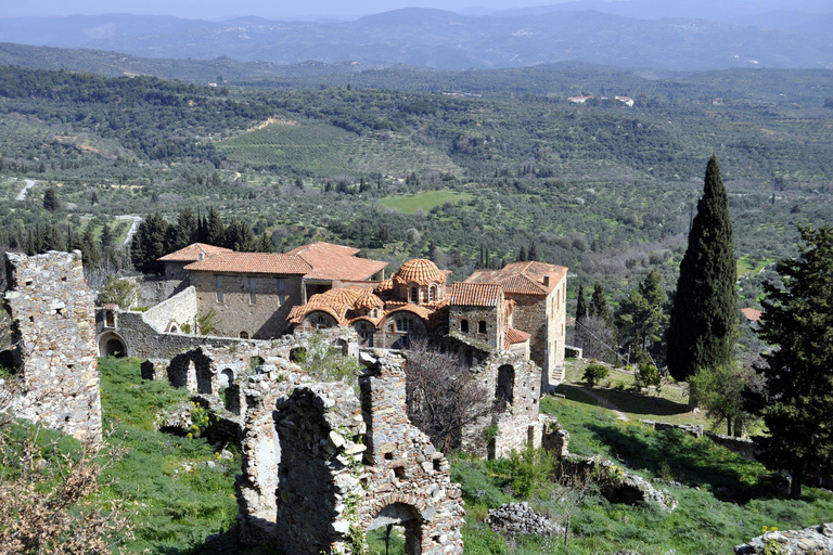 Mystras kasteelstad, Sparta, Olijf Museum Privé Dagtour