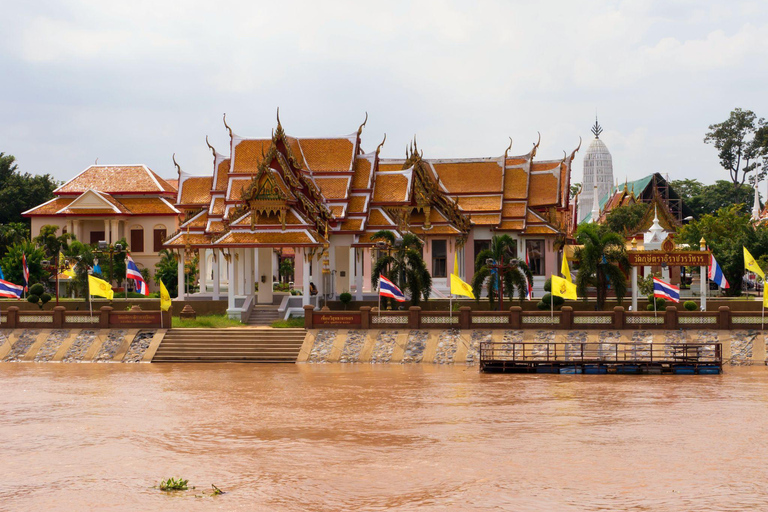 From Ayutthaya: Ayutthaya Heritage Boat Ride Start tour from Ayutthaya 5:00 pm
