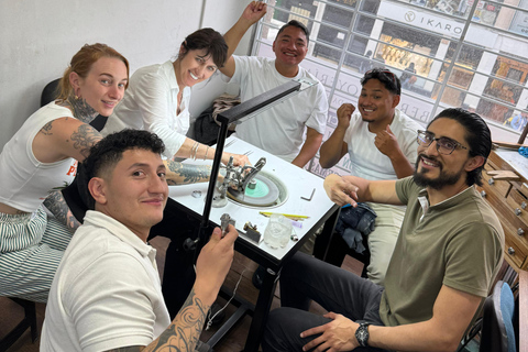 Bogota: Authentic Emerald Carving Workshop with an Artisan