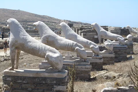 From Naxos: Delos and Mykonos Full-Day Boat Trip