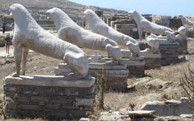 From Naxos: Delos and Mykonos Full-Day Boat Trip