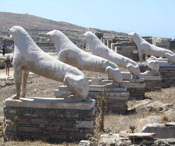From Naxos: Delos and Mykonos Full-Day Boat Trip