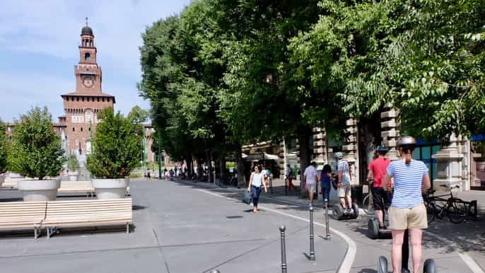 milan historic 3.5hour segway tour morning