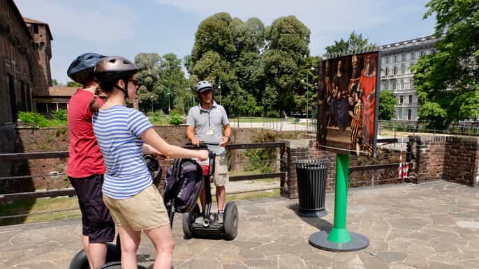 milan historic 3.5hour segway tour morning