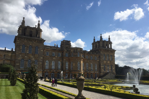 Vanuit Oxford: Rondleiding door Blenheim PalaceTour met vervoer vanuit Oxford