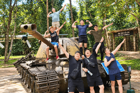 HCMC: Cu Chi Tunnels Morning or Afternoon Guided Tour Group tour - Small Size