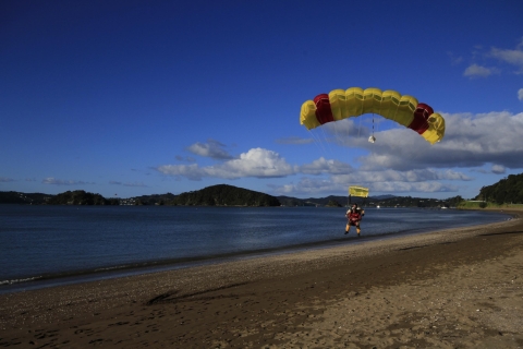 Bay of Islands: experiencia de paracaidismo en tándemParacaidismo en tándem de 9,000 pies
