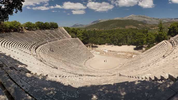 mycenae epidaurus e nafplio small group tour di atene