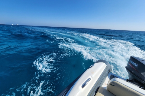 Hurghada: Private Speed Boat Trip 3 Snorkeling Spots