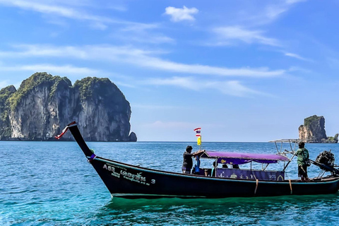 Krabi Classic 4-Island Tour with Snorkeling & Hotel Pickup Speedboat 4-Island Tour–（Excludes Post-Sun Care Spa）