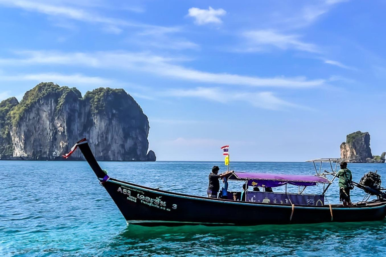 Krabi Classic 4-Island Tour with Snorkeling & Hotel Pickup Speedboat 4-Island Tour–（Excludes Post-Sun Care Spa）