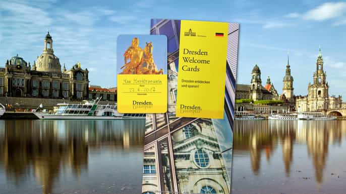 dresde carte de bienvenue avec entrée au musée et réductions