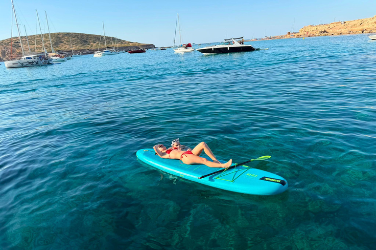 Ibiza: Boat Cruise with Tapas, Drinks & Cova Santa Entry