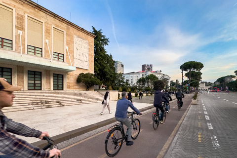 Tirana: Guided City Bike Tour Covering Top Attractions