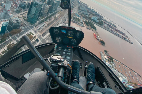 Visit to Martin Garcia Island by helicopter