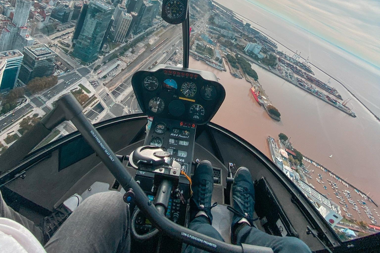 Visit to Martin Garcia Island by helicopter