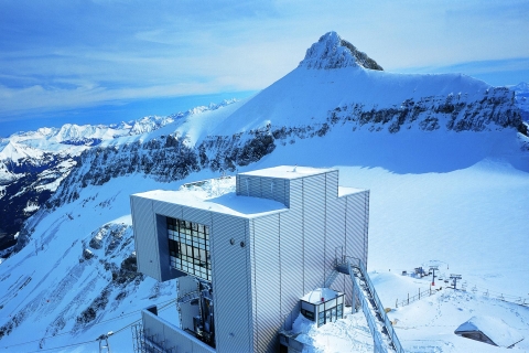 Ab Lausanne: Glacier 3000-Erlebnis & Tour nach MontreuxGlacier 3000 & Diablerets mit Seilbahn