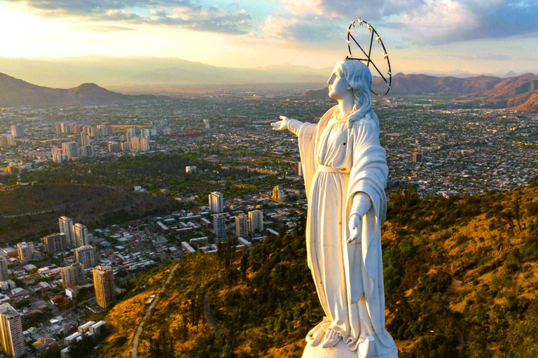 Santiago: Private City Tour with Funicular Ride