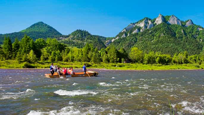 dunajec river rafting tour from krakow