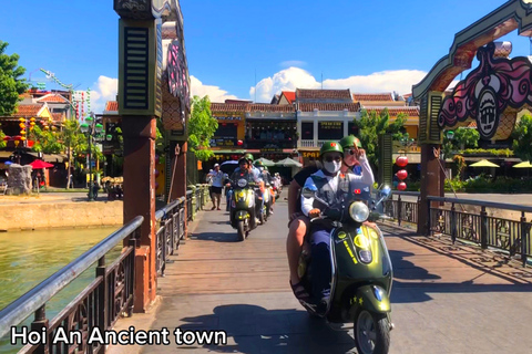 Hoi An: Die abendliche Essens-Tour mit der Vespa & privates BBQ