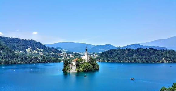 Ab Triest: Tour zum Bleder See und nach Ljubljana Ab Triest: Tour zum Bleder See und nach Ljubljana