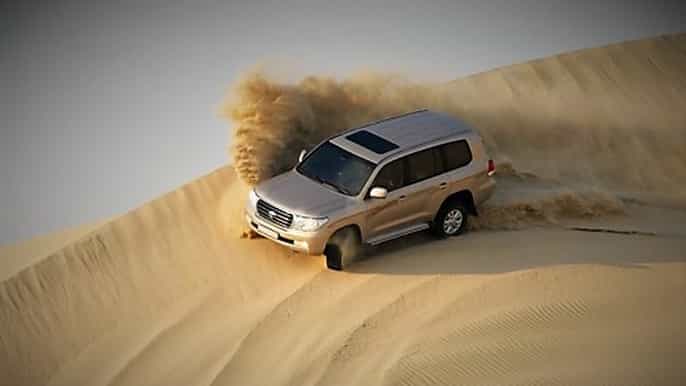 doha 4hour private desert safari and camel ride
