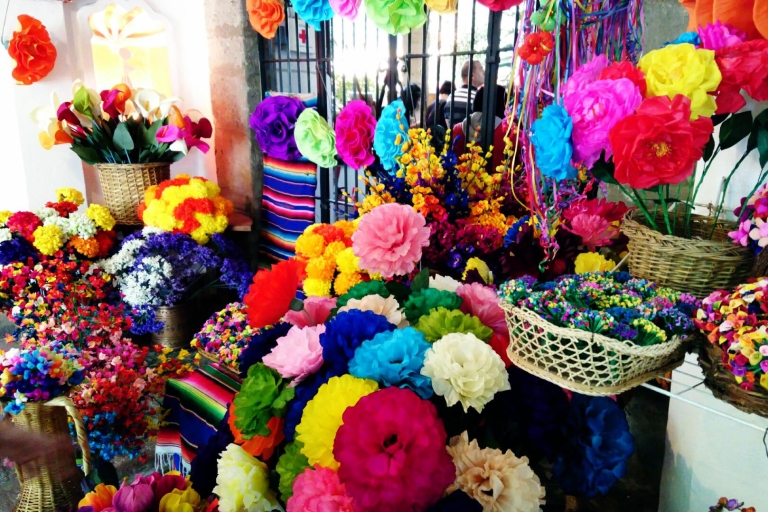Mexico: Bazar samedi, couvent de Carmen et San Angel