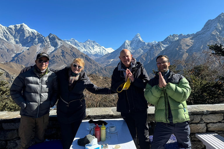 Everest Base Camp & Gokyo Lake Helicopter Flight landing Gokyo Lake Helicopter Flight Tour with Breakfast