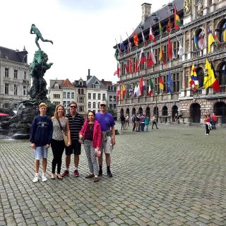 Anversa: tour a piedi dei momenti salienti di 2 ore