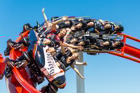 Krakow: Energylandia Temapark - Heldag med transfer