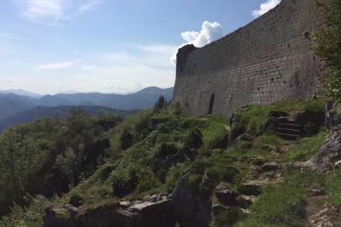 Rondleiding door Mirepoix, kastelen van Montségur & Camon