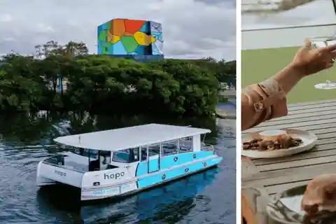 Surfers Paradise : Croisière, entrée à la galerie HOTA et carte de restauration
