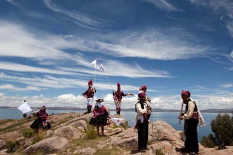 Lake Titicaca 2-daagse tocht naar Uros, Amantani en Taquile