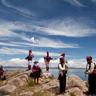 Lake Titicaca 2-daagse tocht naar Uros, Amantani en Taquile