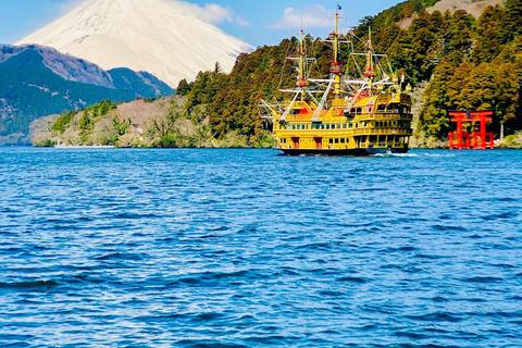 Tóquio: Viagem de 1 dia com visita privada ao Monte Fuji e Hakone