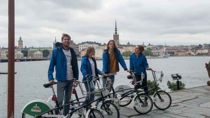 tour guidato in bici privata di 3 ore a stoccolma