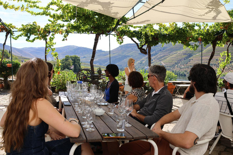 From Porto: 2 Boutique Wineries w/ Winery Lunch & 1-h cruise Tour in English