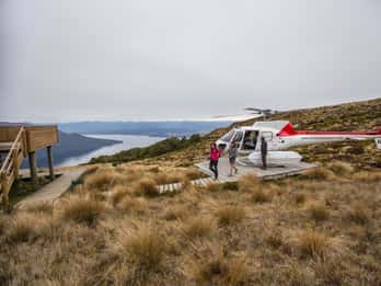 Heli-hike guiado en el Kepler Track (día completo)