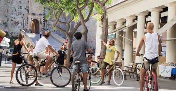 Ibiza Town Private Guided Sightseeing Tour by Bike