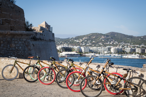 Ibiza-Stadt Private geführte Sightseeing Tour mit dem Fahrrad4-stündige geführte Stadtführung mit dem Fahrrad