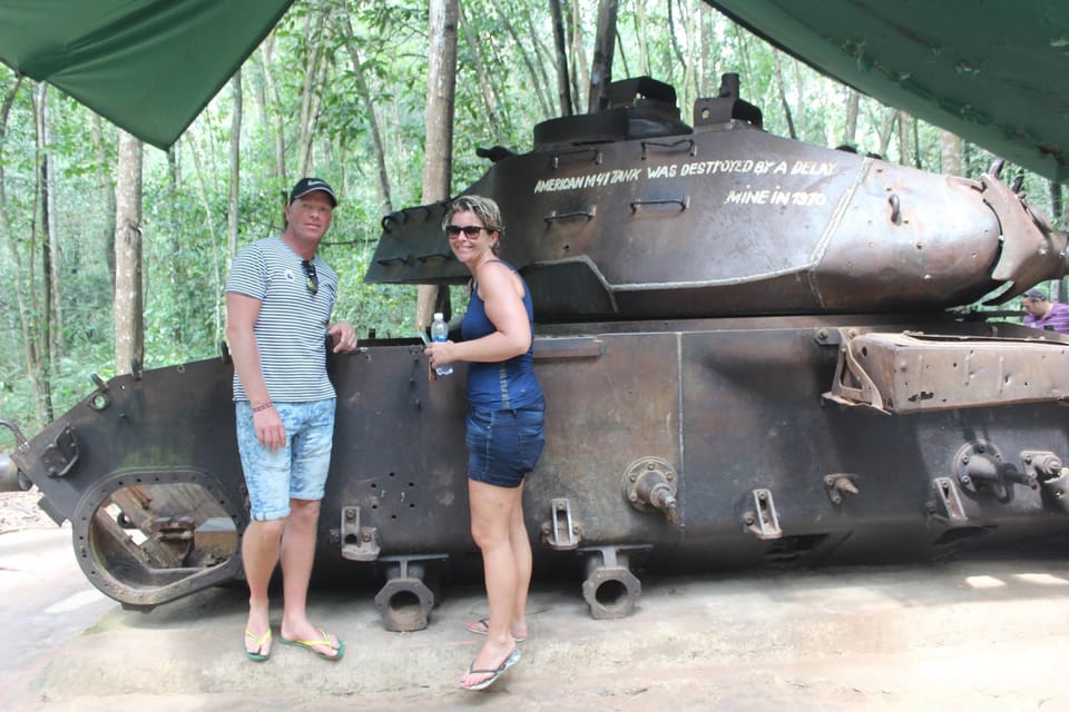 Ho Chi Minh Cu Chi Tunnels & Shooting Range HalfDay Tour GetYourGuide