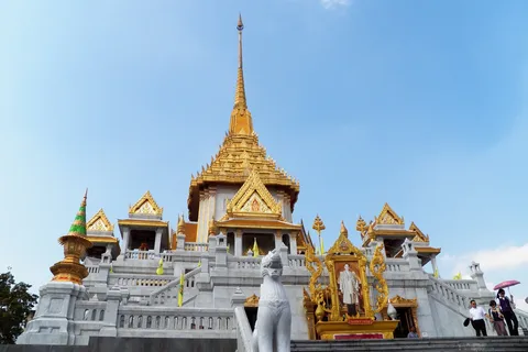 Gedeelde tour: Wat Pho, Wat Traimit en Wat Benchamabophit