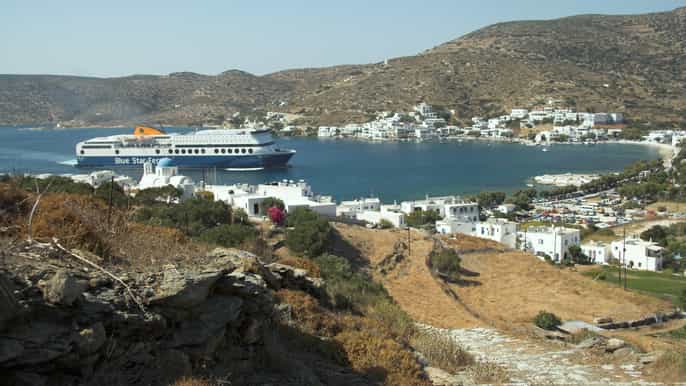 day trip by boat to amorgos island from naxos