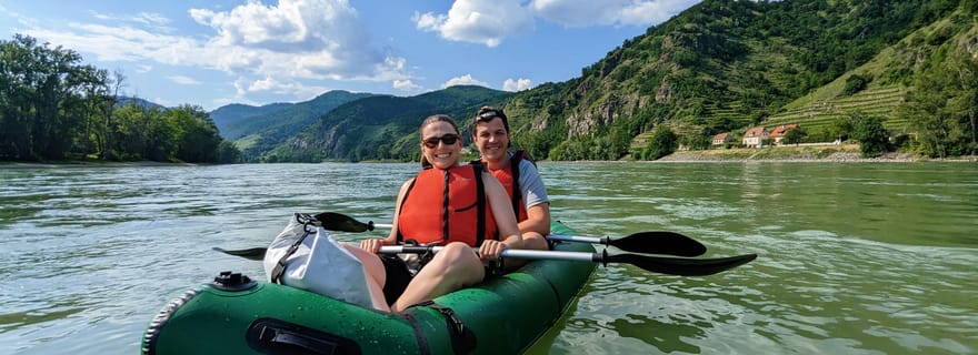 Vienne : Excursion privée en kayak et en vin dans la vallée de la Wachau