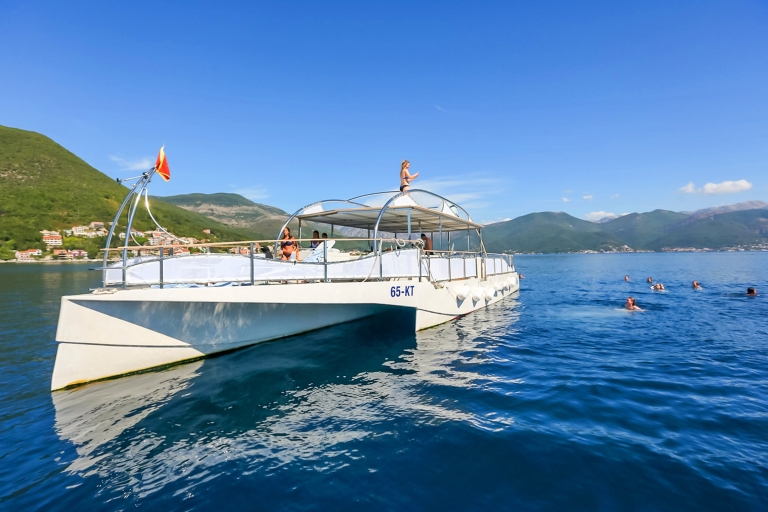 From Kotor, Budva, Tivat or Herceg Novi: Boka Bay Day Cruise Tour from Tivat - Public