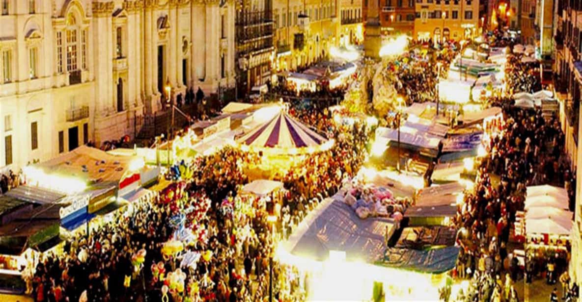 Roma: tour di Natale semi-privato di 3 ore