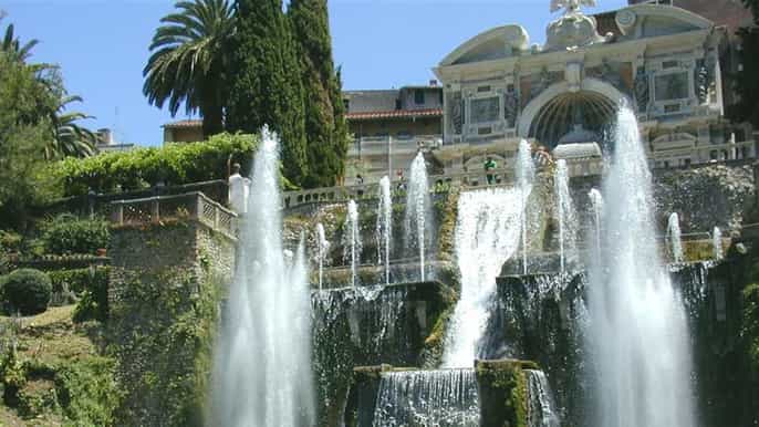 rome halfday villa deste hadrians villa group tour