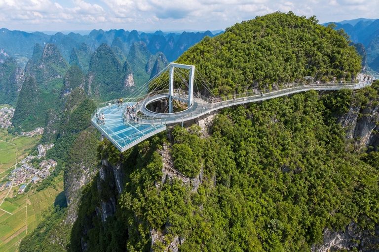 Yangshuo Ticket: Ruyi Peak, Silver Cave, Yulong River & More Li River Bamboo Raft Round Trip with Shuttle