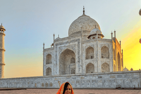 Billet d'entrée au Taj Mahal et guide