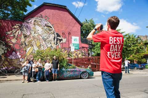 Kensington Market and Chinatown, Toronto with Snack & Drink